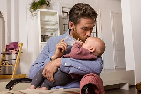 Ontwikkeling bij baby's in het eerste jaar