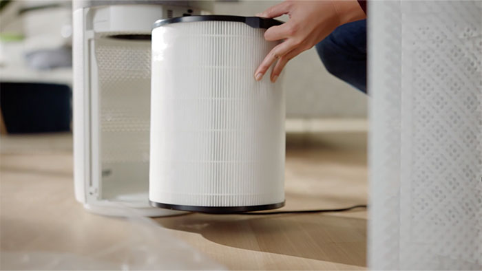 Filtres du purificateur cylindrique 3 en 1