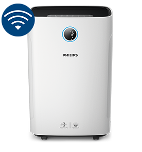 Purificateur et humidificateur d'air&nbsp;2&nbsp;en&nbsp;1