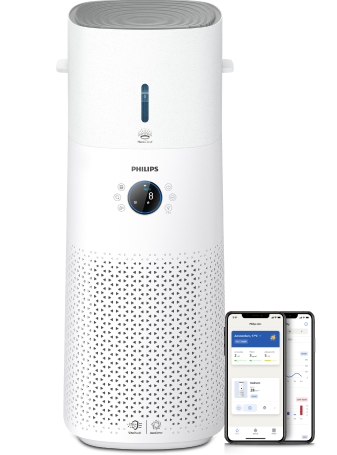 Purificateur et humidificateur d'air Philips 2-en-1 s&eacute;rie&nbsp;3000