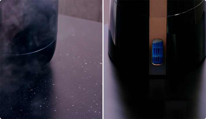 Absence de r&eacute;sidus blancs