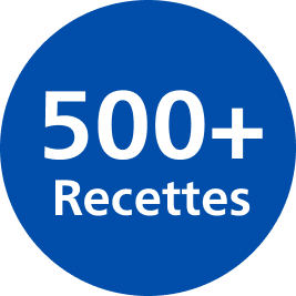 icône « 500 recettes »