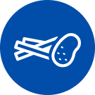 Icône « Frites fraîches »