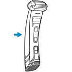 Tondeuse corps pour la douche Series&nbsp;7000